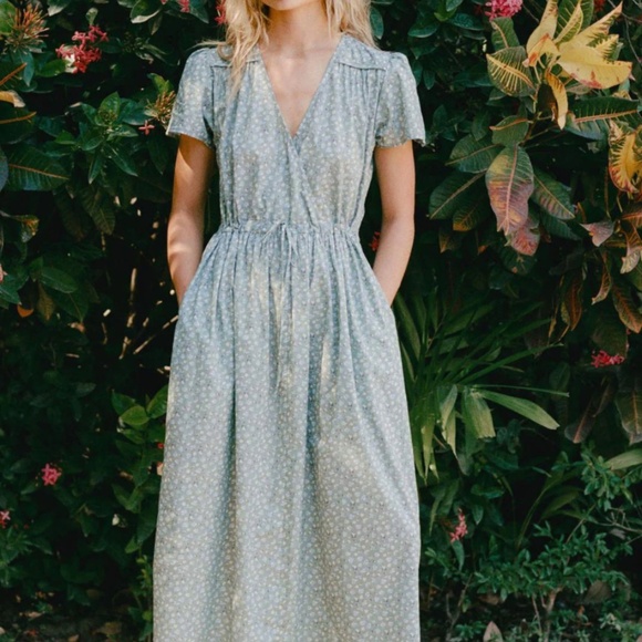 Christy Dawn, Dawn Dress. Verte Tulips - Picture 5 of 5